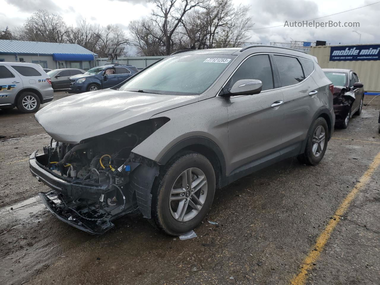 2018 Hyundai Santa Fe Sport  Charcoal vin: 5XYZUDLB4JG548918