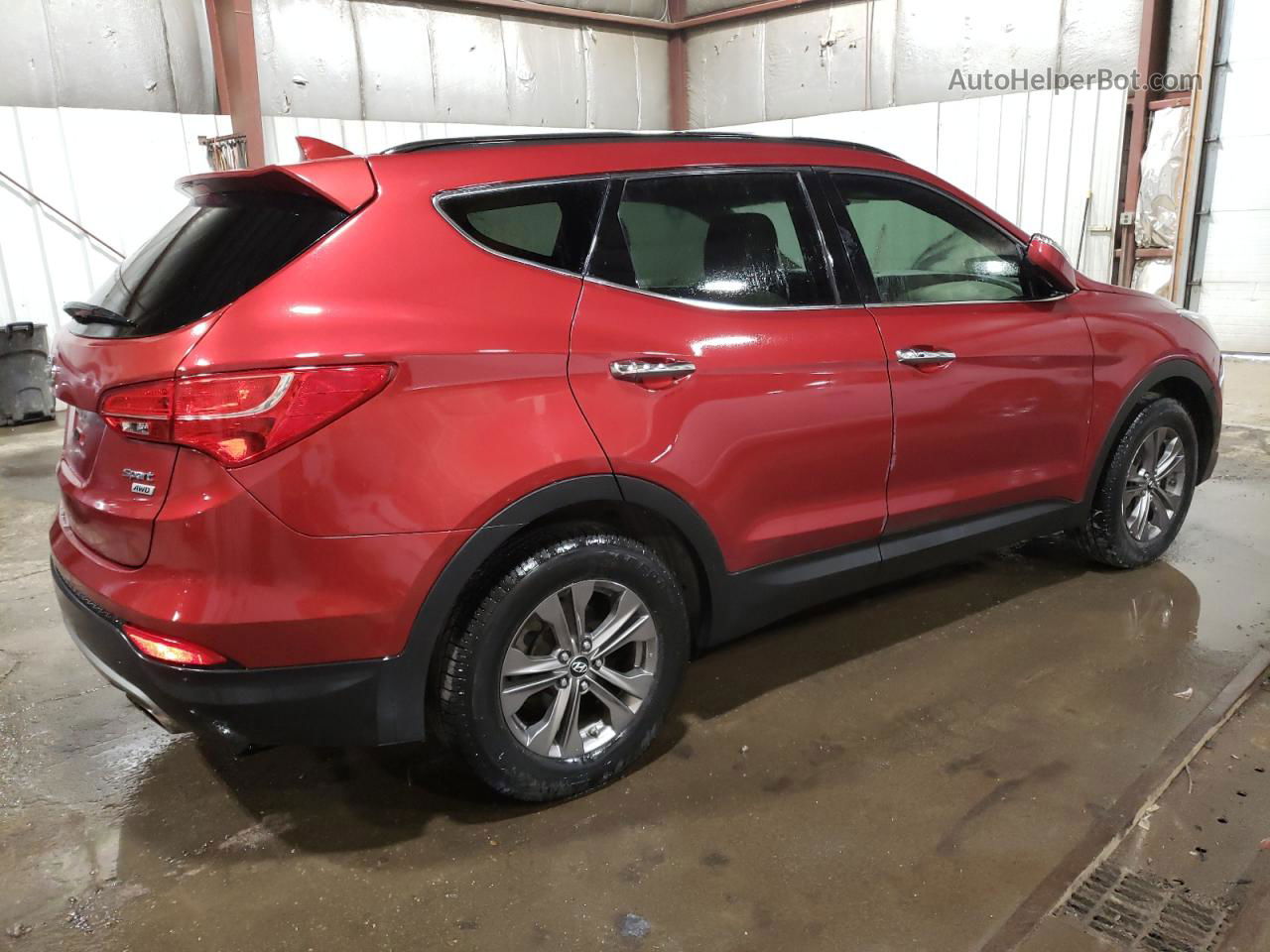 2013 Hyundai Santa Fe Sport  Red vin: 5XYZUDLB5DG024066