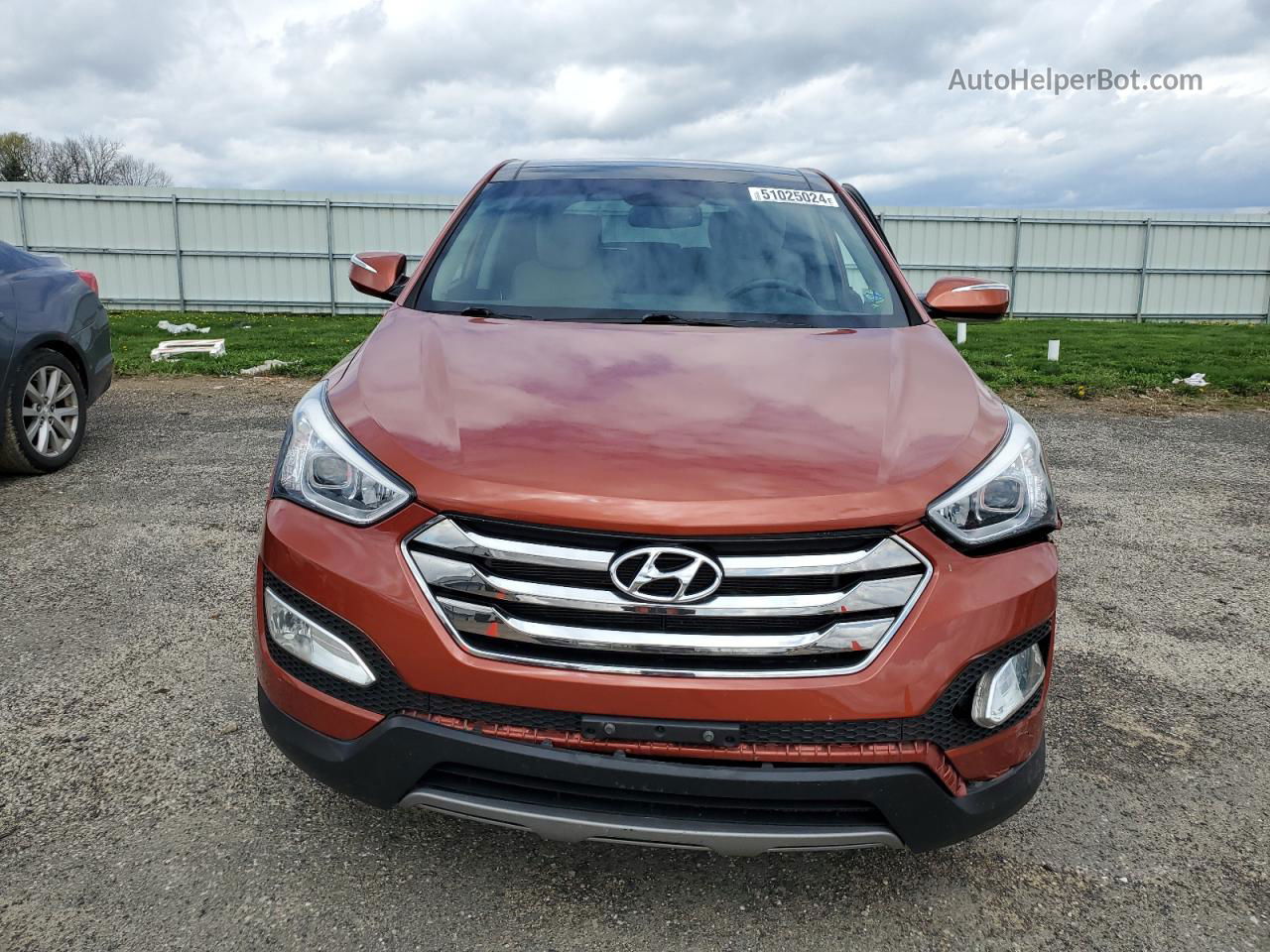 2013 Hyundai Santa Fe Sport  Gold vin: 5XYZUDLB5DG092965