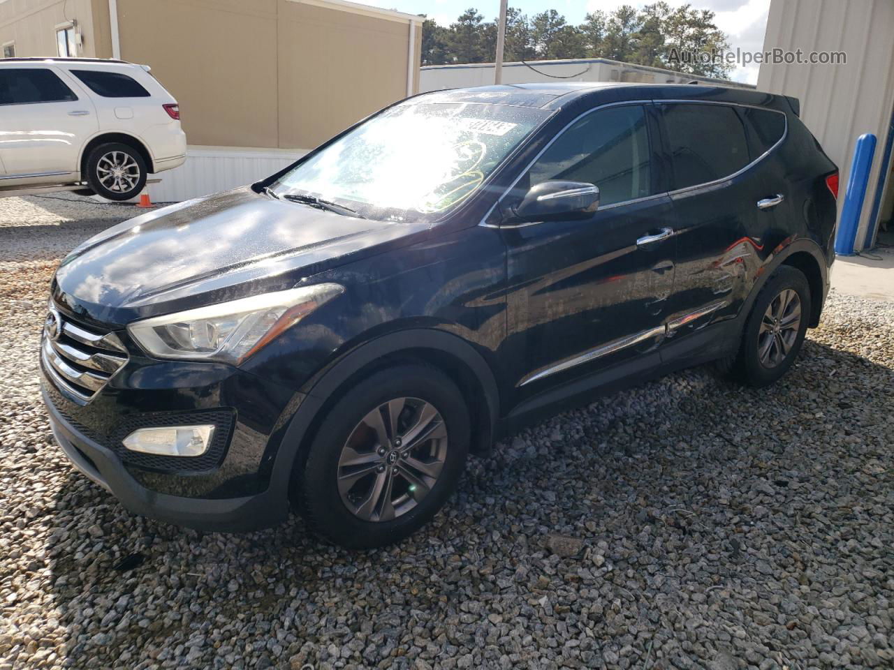 2013 Hyundai Santa Fe Sport  Black vin: 5XYZUDLB5DG103902