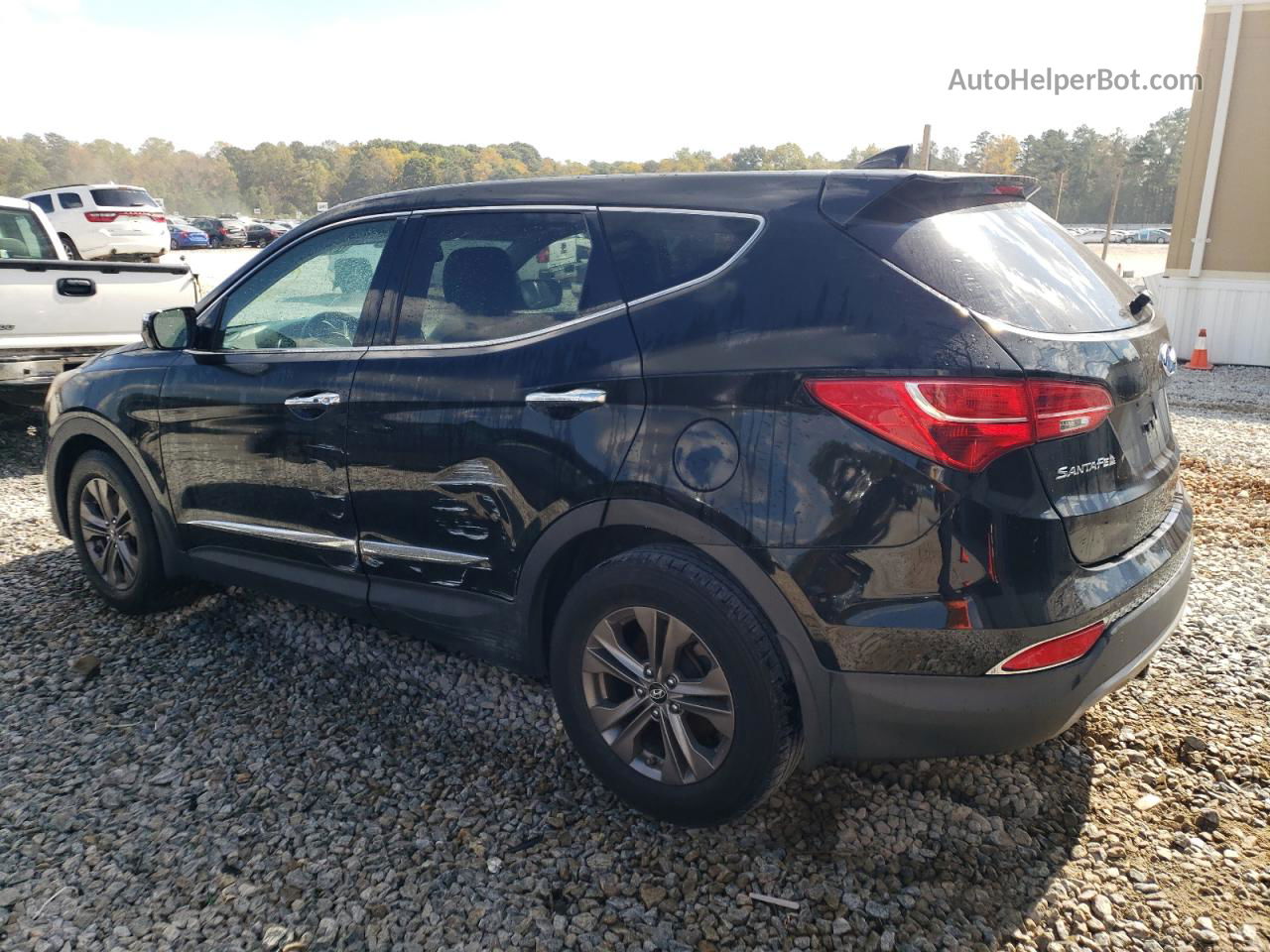 2013 Hyundai Santa Fe Sport  Black vin: 5XYZUDLB5DG103902