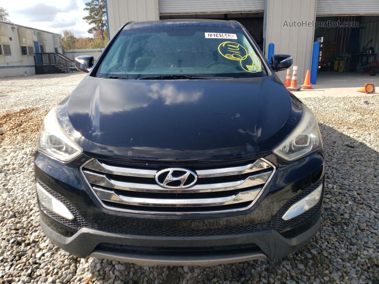 2013 Hyundai Santa Fe Sport  Black vin: 5XYZUDLB5DG103902