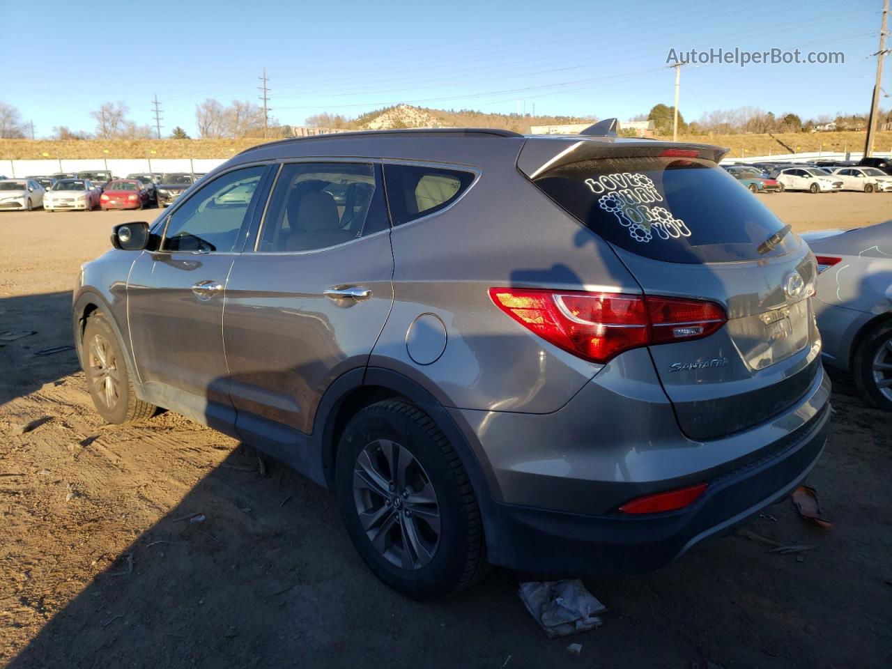 2014 Hyundai Santa Fe Sport  Gray vin: 5XYZUDLB5EG172008