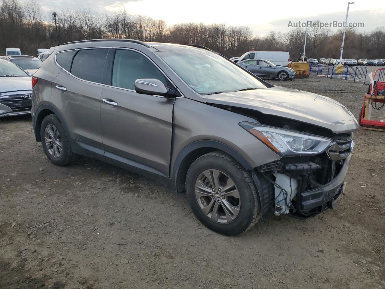 2014 Hyundai Santa Fe Sport  Tan vin: 5XYZUDLB5EG209753