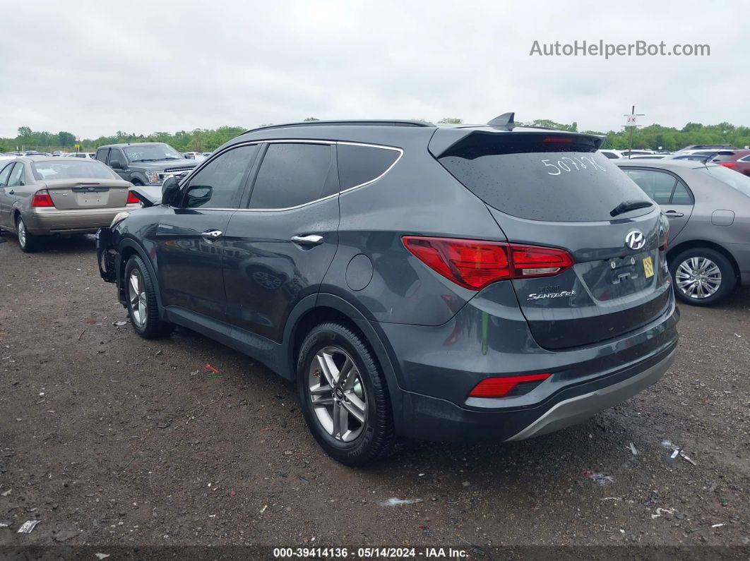 2018 Hyundai Santa Fe Sport 2.4l Серый vin: 5XYZUDLB5JG507276