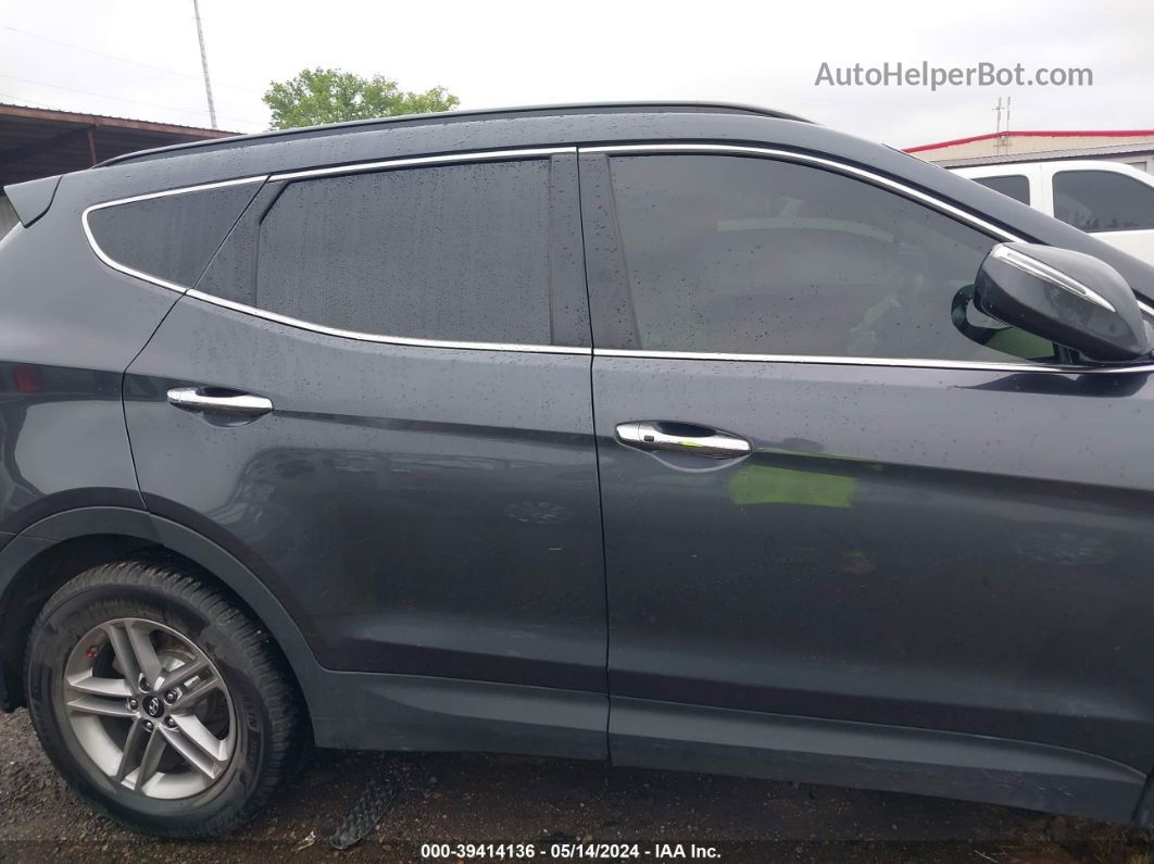 2018 Hyundai Santa Fe Sport 2.4l Gray vin: 5XYZUDLB5JG507276