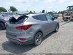 2018 Hyundai Santa Fe Sport 2.4l Gray vin: 5XYZUDLB5JG529715