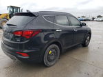 2018 Hyundai Santa Fe Sport  Черный vin: 5XYZUDLB5JG543341