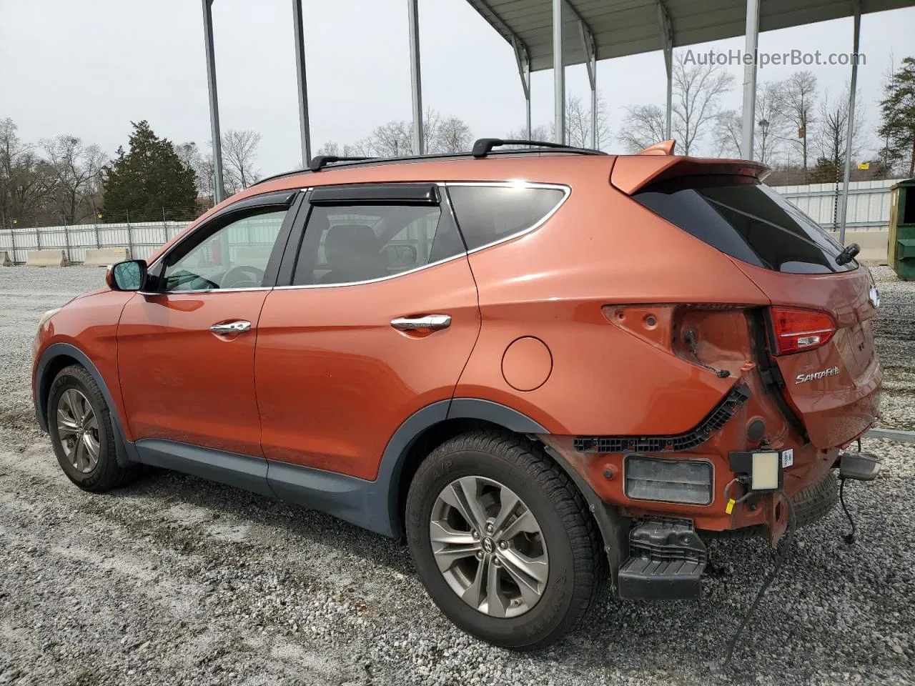 2014 Hyundai Santa Fe Sport  Orange vin: 5XYZUDLB6EG166119