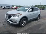 2018 Hyundai Santa Fe Sport 2.4l Серебряный vin: 5XYZUDLB6JG503897