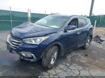 2018 Hyundai Santa Fe Sport 2.4l Blue vin: 5XYZUDLB6JG505049