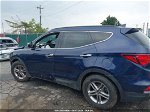 2018 Hyundai Santa Fe Sport 2.4l Blue vin: 5XYZUDLB6JG505049
