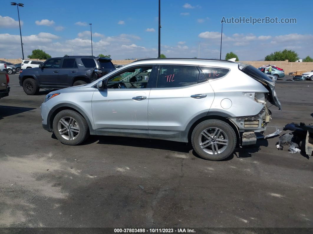 2018 Hyundai Santa Fe Sport 2.4l Серебряный vin: 5XYZUDLB6JG505911