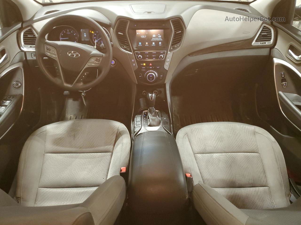 2018 Hyundai Santa Fe Sport  Silver vin: 5XYZUDLB6JG555532