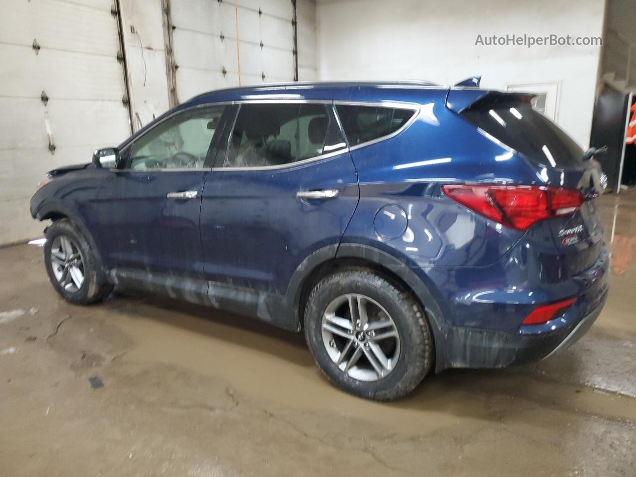 2018 Hyundai Santa Fe Sport  Blue vin: 5XYZUDLB6JG559242