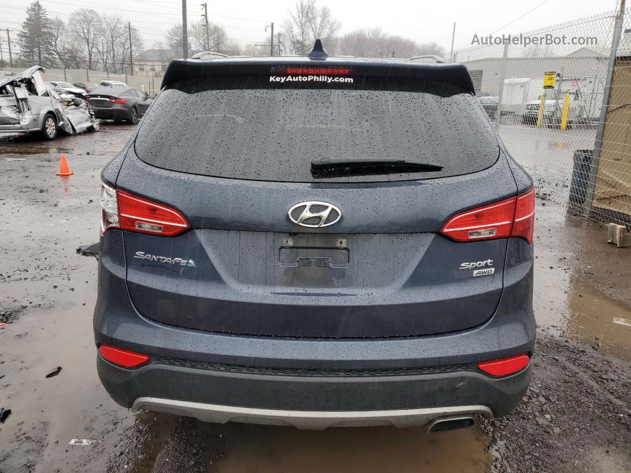 2013 Hyundai Santa Fe Sport  Charcoal vin: 5XYZUDLB7DG051723