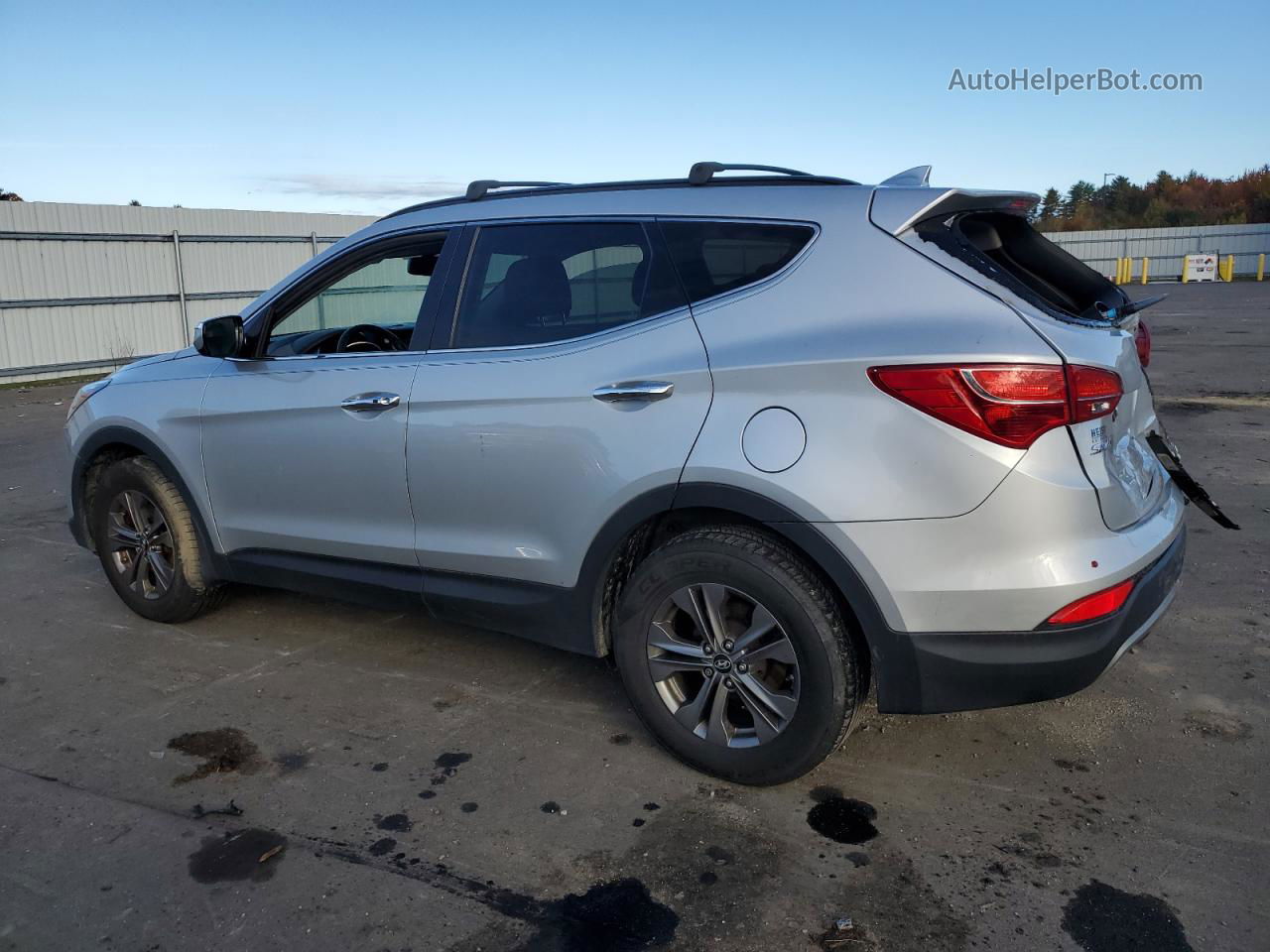 2014 Hyundai Santa Fe Sport  Серебряный vin: 5XYZUDLB7EG207230