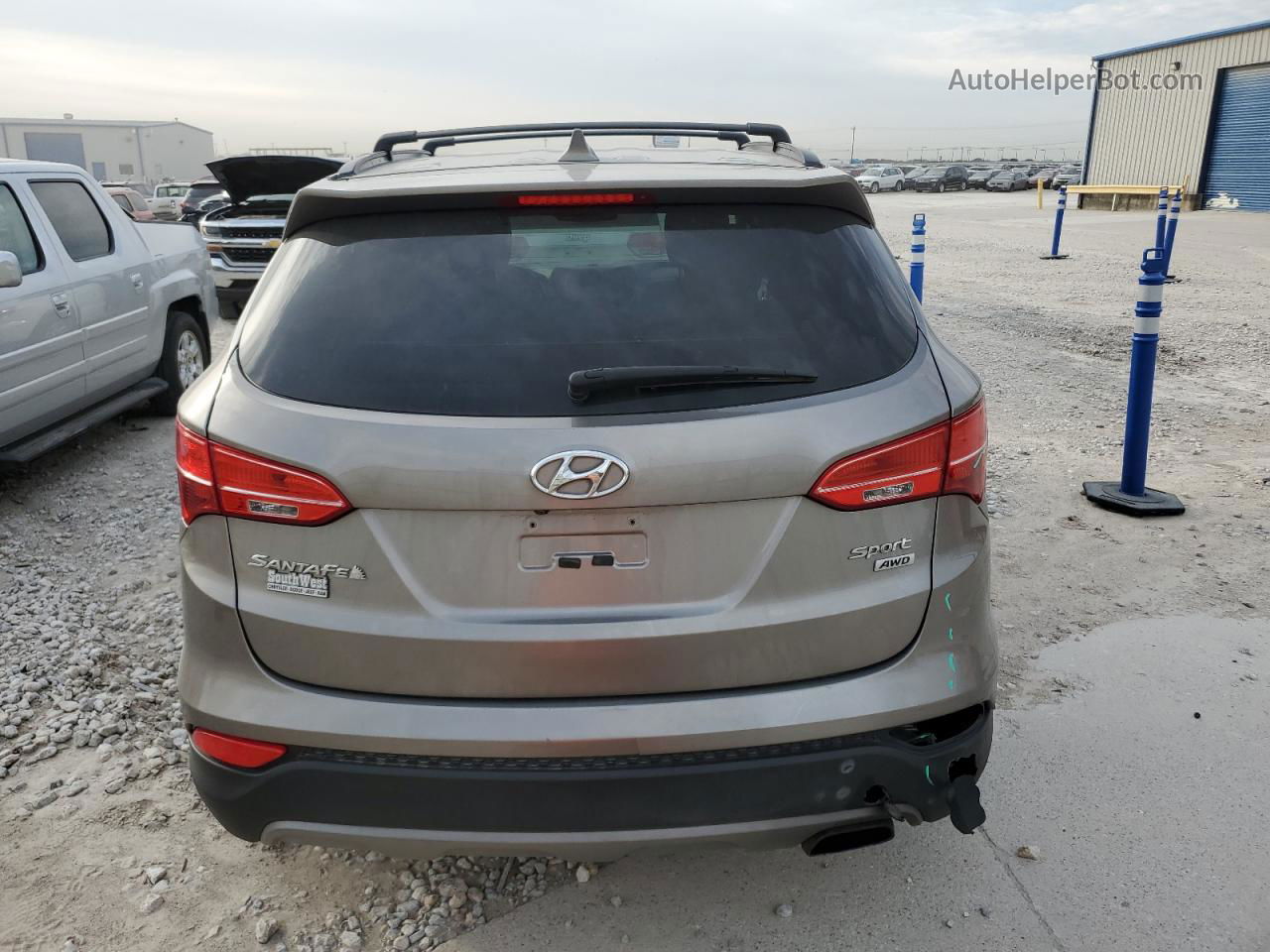 2015 Hyundai Santa Fe Sport  Tan vin: 5XYZUDLB7FG286917