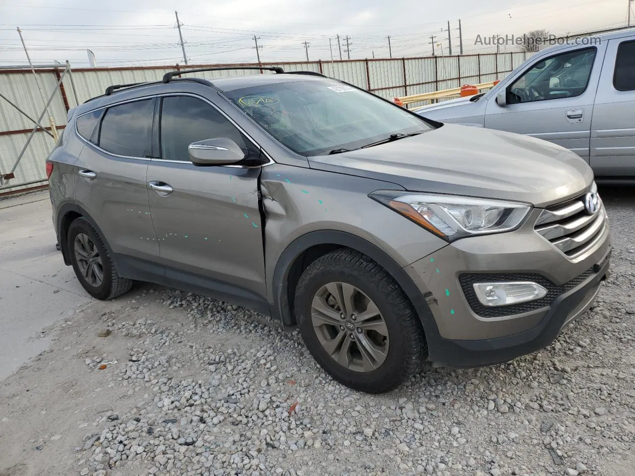 2015 Hyundai Santa Fe Sport  Tan vin: 5XYZUDLB7FG286917