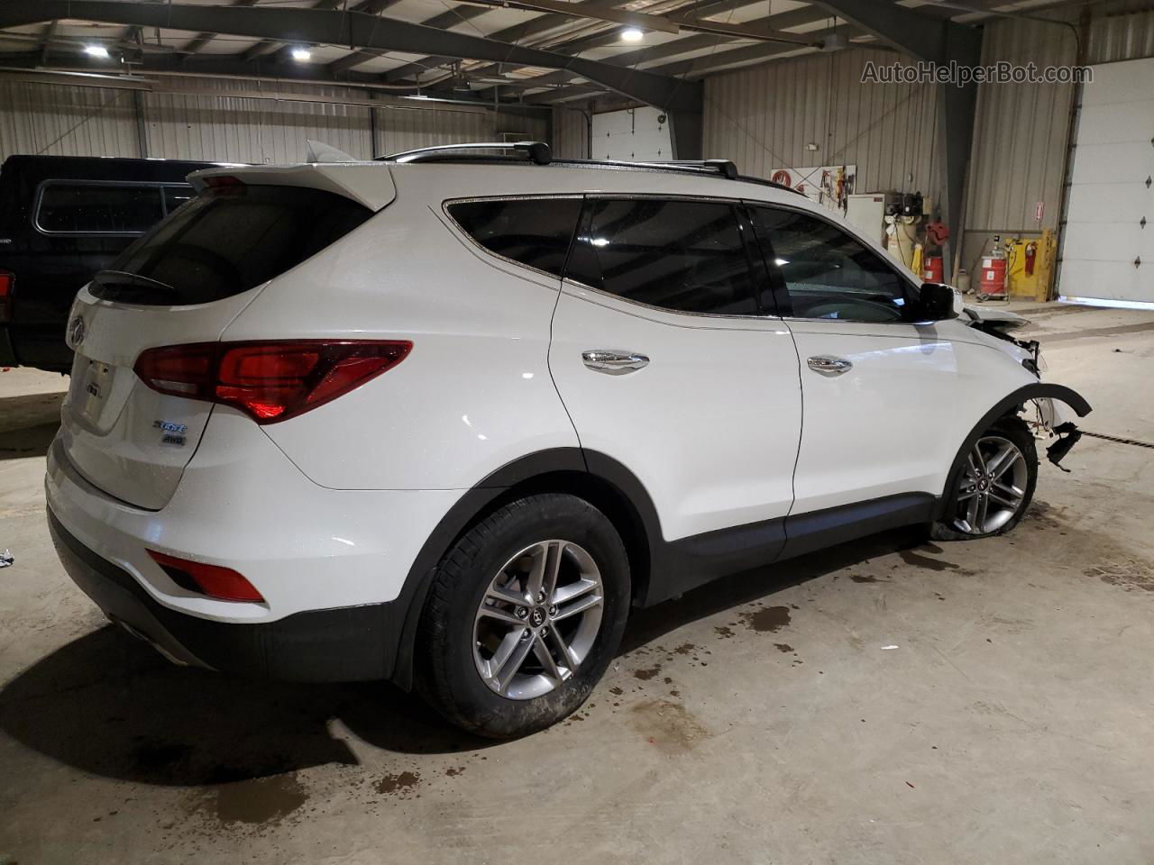 2018 Hyundai Santa Fe Sport  Белый vin: 5XYZUDLB7JG536195