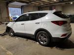 2018 Hyundai Santa Fe Sport  White vin: 5XYZUDLB7JG536195