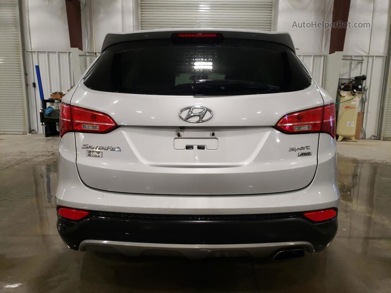 2014 Hyundai Santa Fe Sport  Silver vin: 5XYZUDLB8EG157468