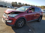 2014 Hyundai Santa Fe Sport  Red vin: 5XYZUDLB8EG175274