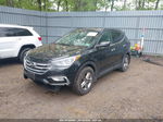 2018 Hyundai Santa Fe Sport 2.4l Black vin: 5XYZUDLB8JG563809