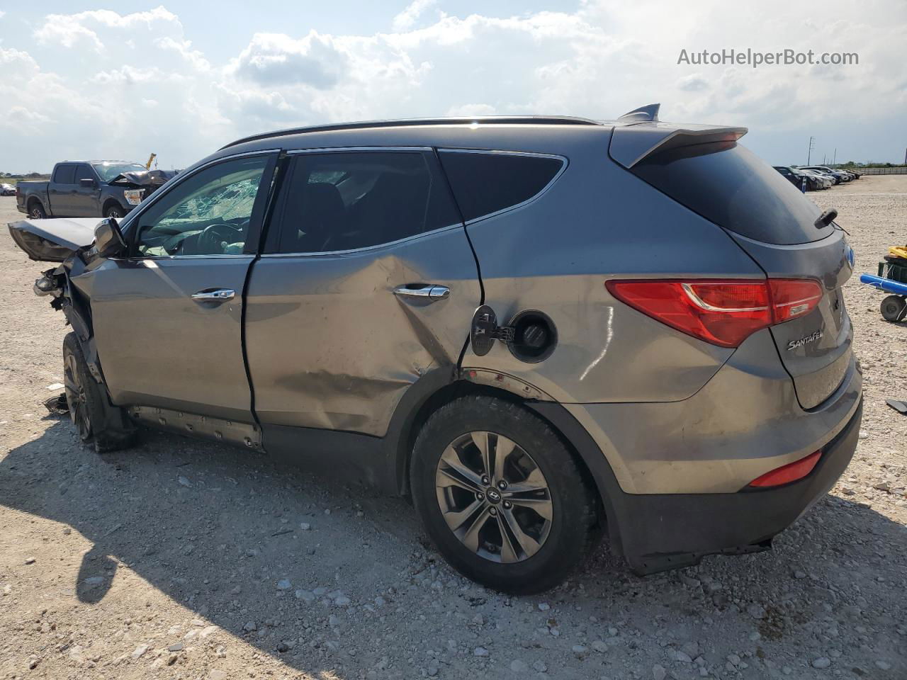 2015 Hyundai Santa Fe Sport  Серый vin: 5XYZUDLB9FG284652