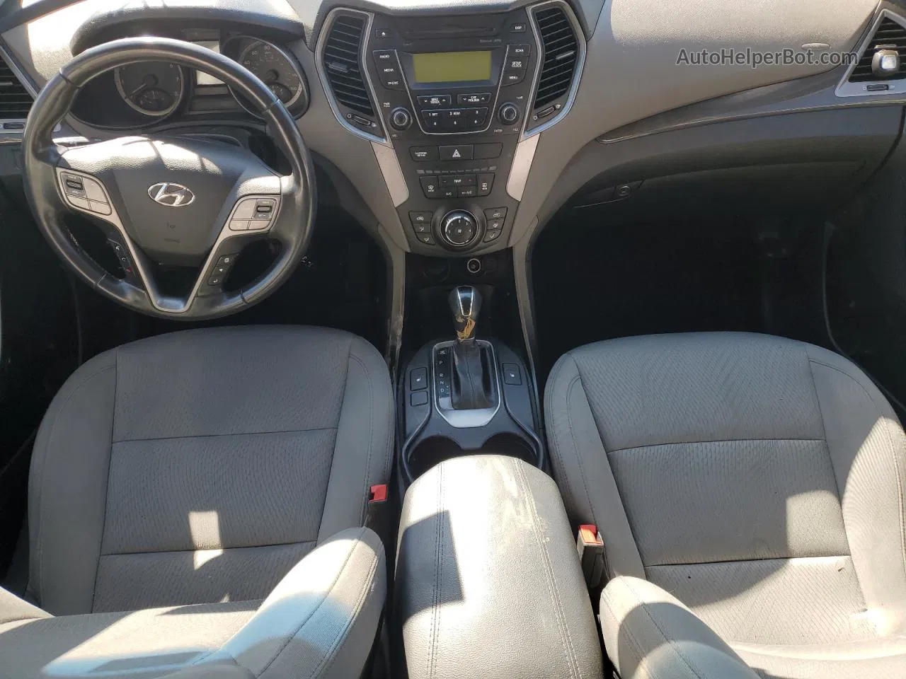 2013 Hyundai Santa Fe Sport  Silver vin: 5XYZUDLBXDG003178