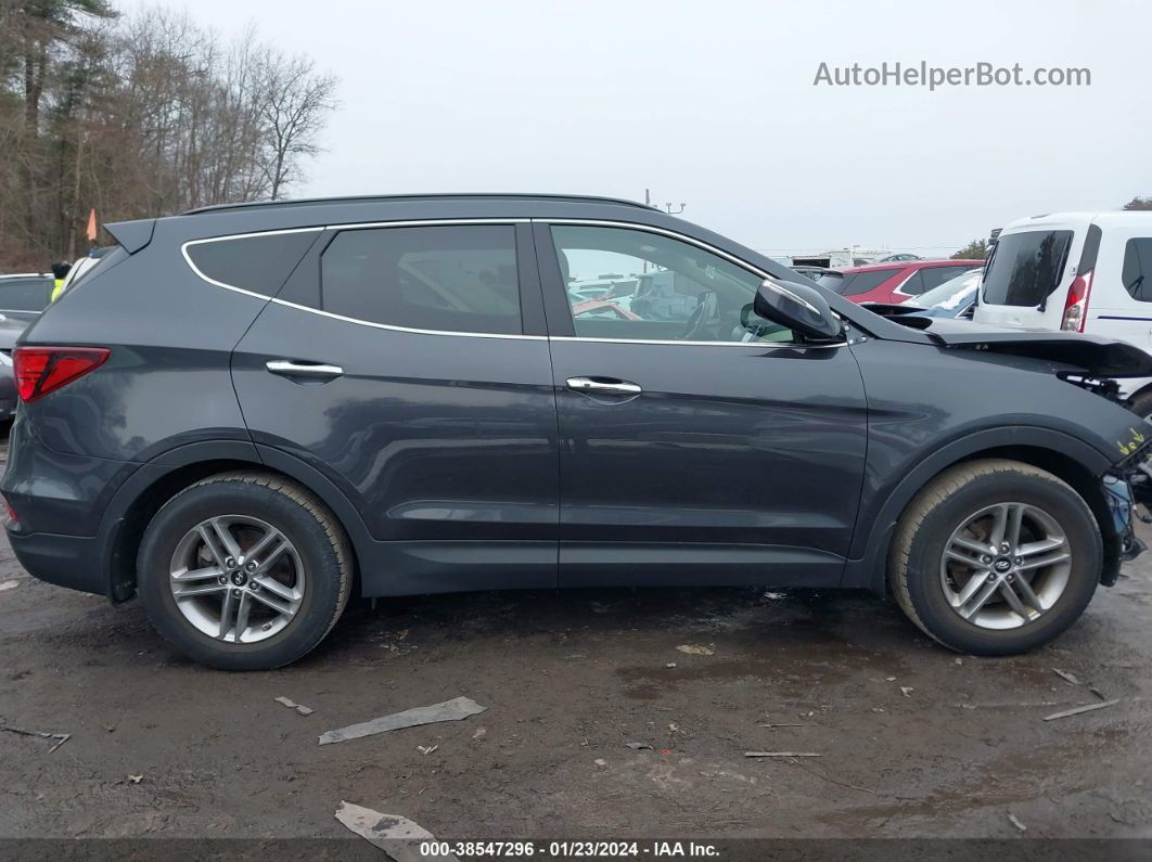 2018 Hyundai Santa Fe Sport 2.4l Black vin: 5XYZUDLBXJG521674