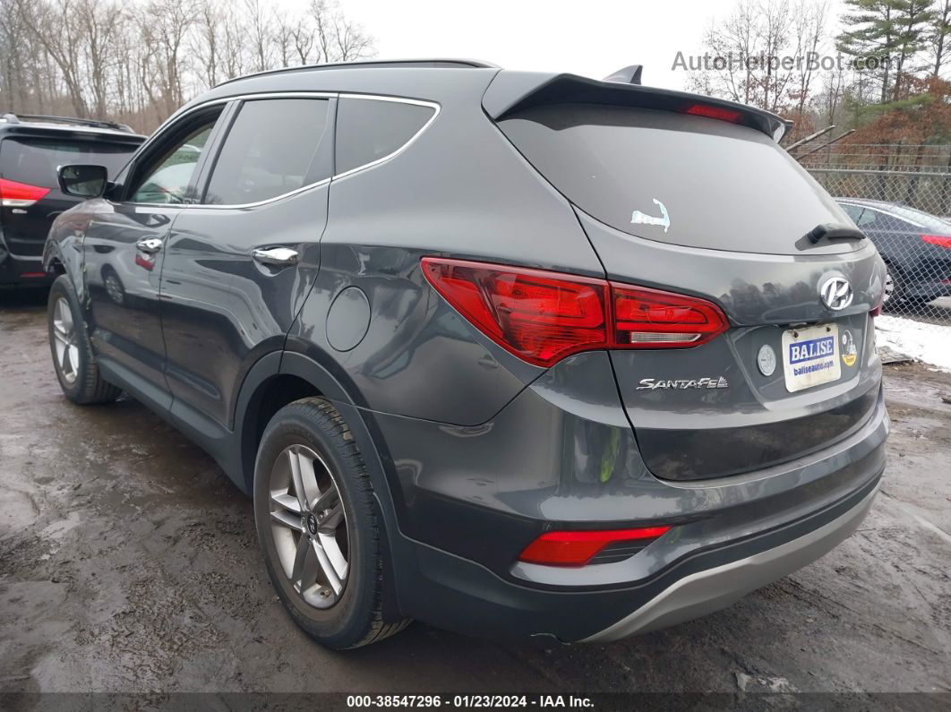 2018 Hyundai Santa Fe Sport 2.4l Black vin: 5XYZUDLBXJG521674