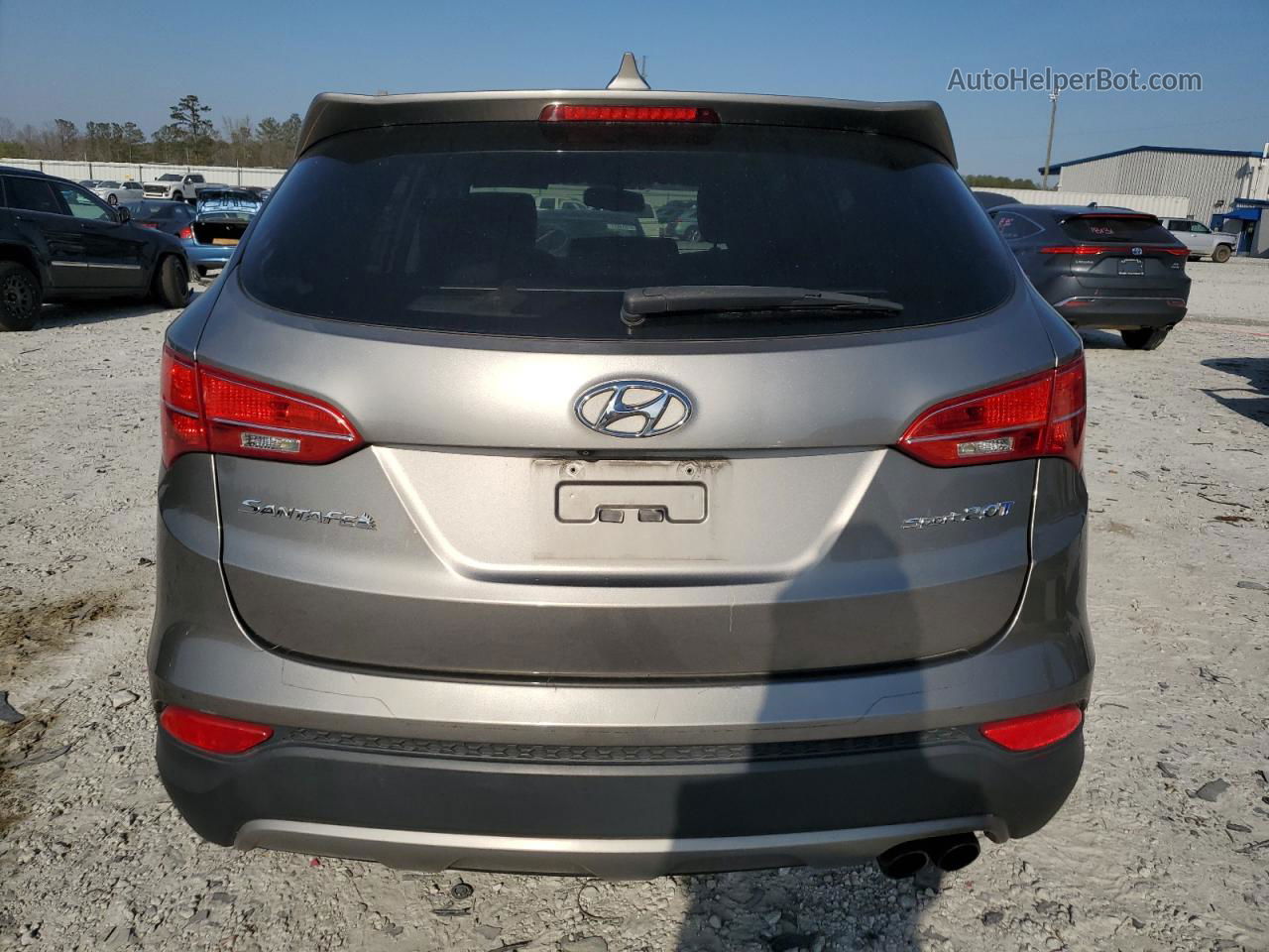 2013 Hyundai Santa Fe Sport  Серый vin: 5XYZW3LA1DG065791