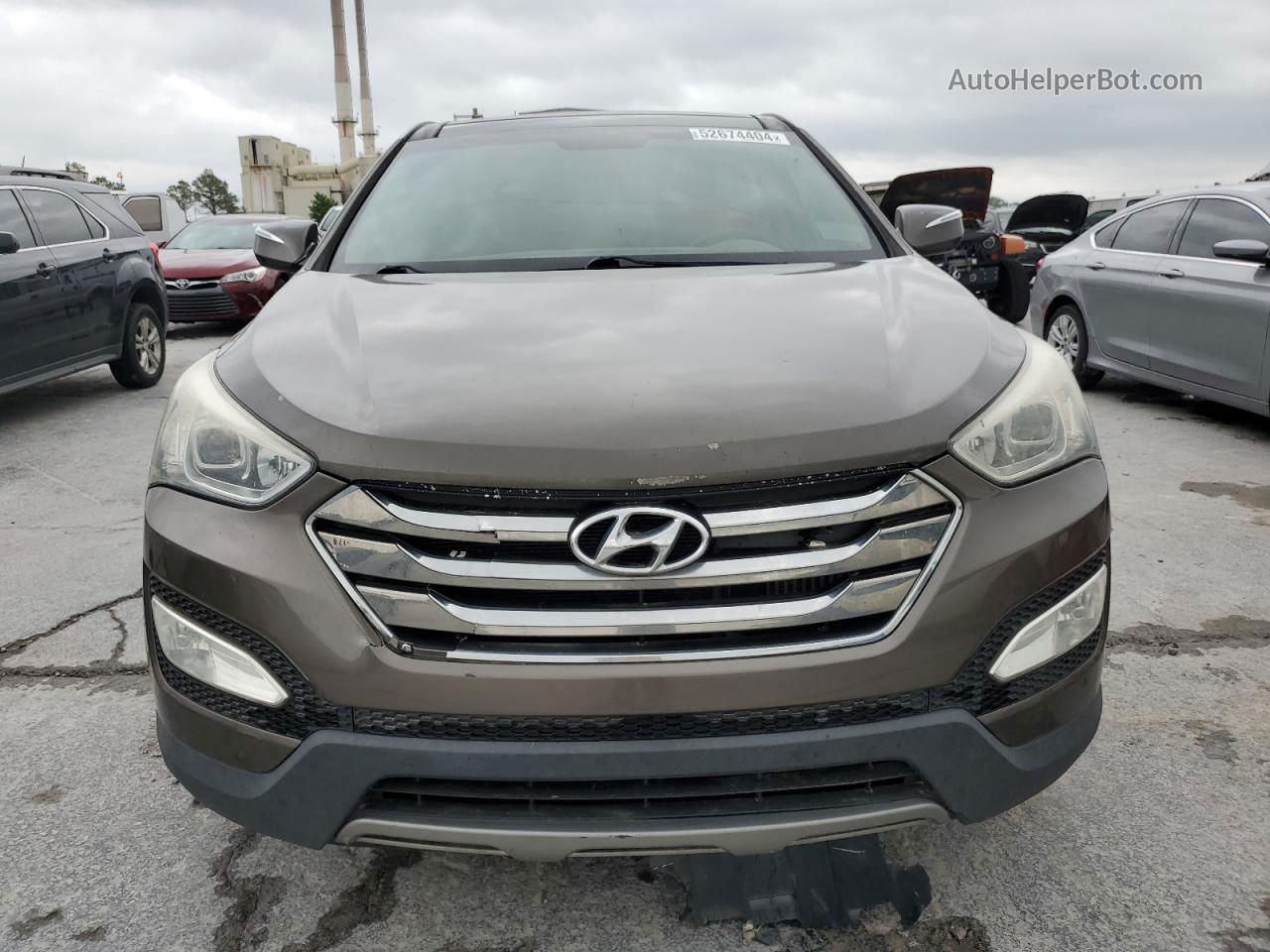 2013 Hyundai Santa Fe Sport  Коричневый vin: 5XYZW3LA2DG094491