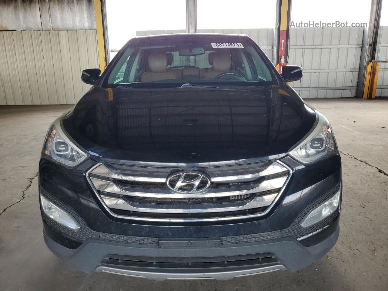 2013 Hyundai Santa Fe Sport  Black vin: 5XYZW3LA4DG041615