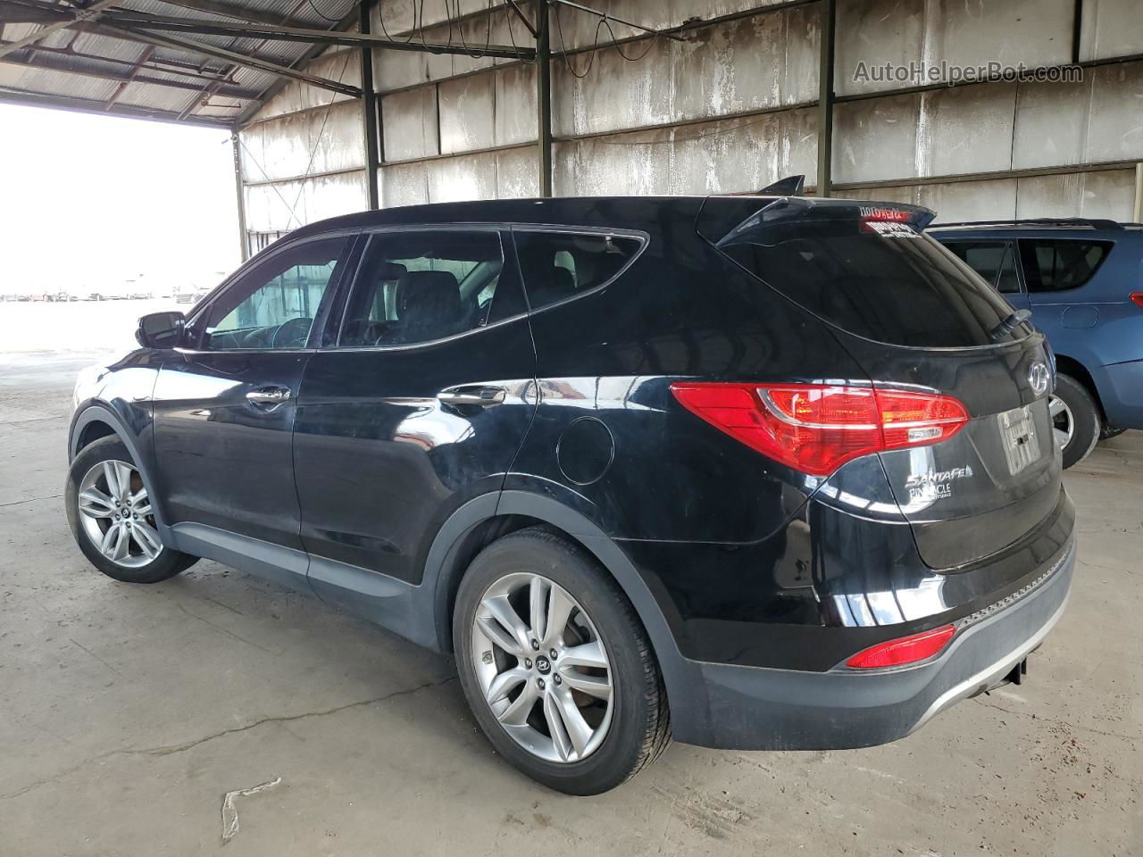 2013 Hyundai Santa Fe Sport  Black vin: 5XYZW3LA4DG041615