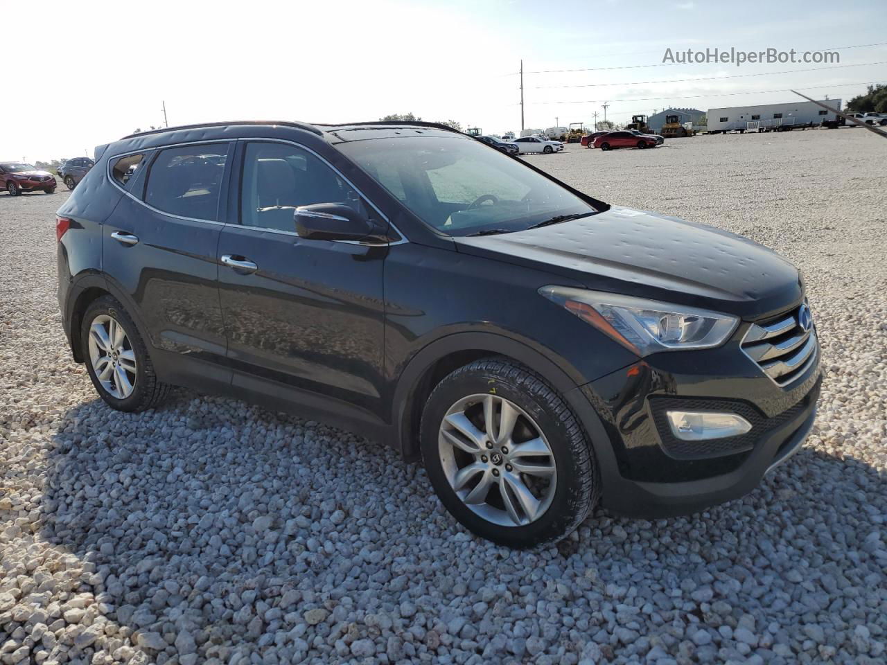 2014 Hyundai Santa Fe Sport  Black vin: 5XYZW3LA4EG135298