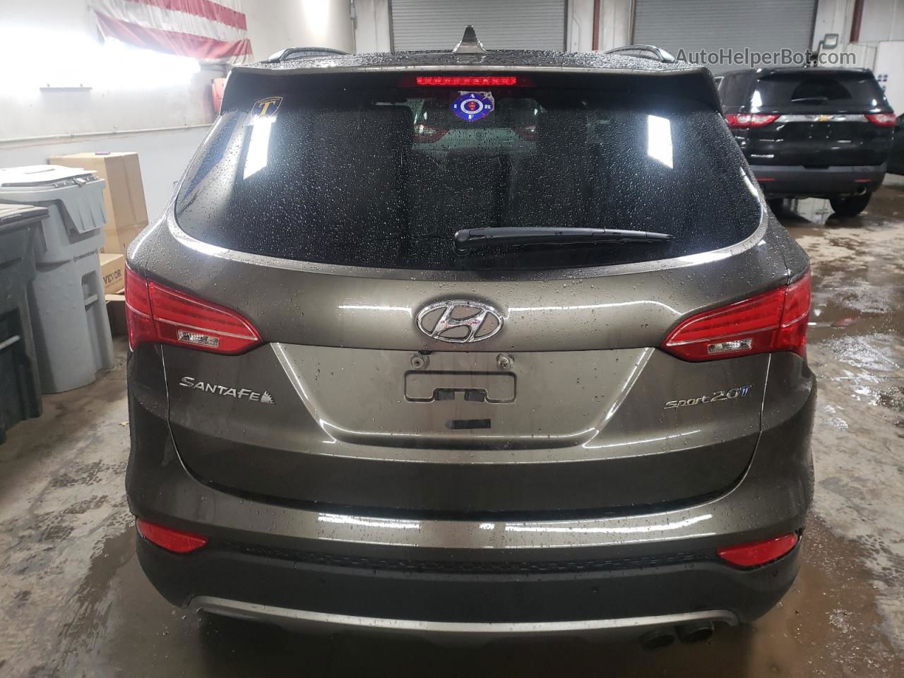 2014 Hyundai Santa Fe Sport  Tan vin: 5XYZW3LA5EG136878