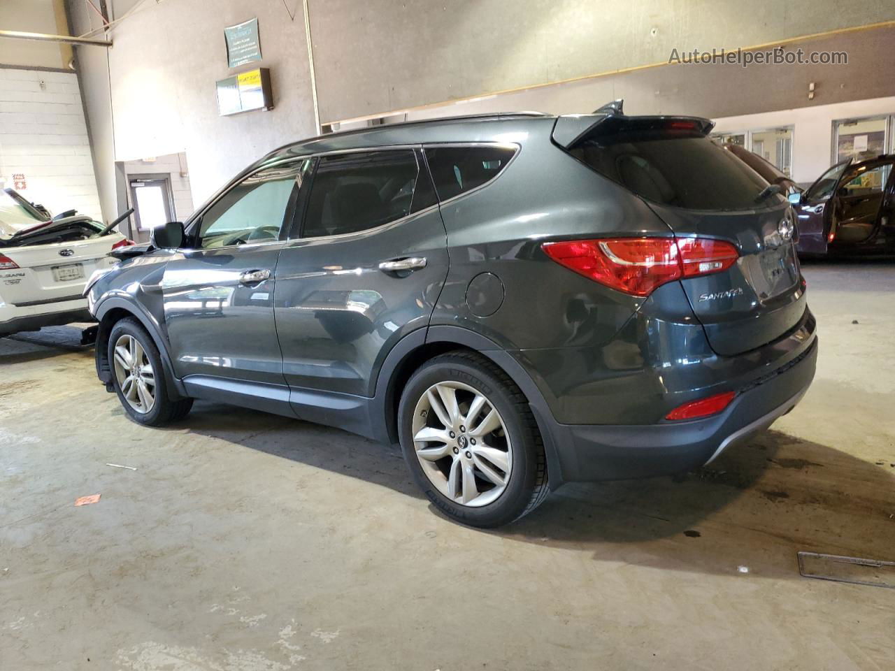 2014 Hyundai Santa Fe Sport  Gray vin: 5XYZW3LA6EG179710