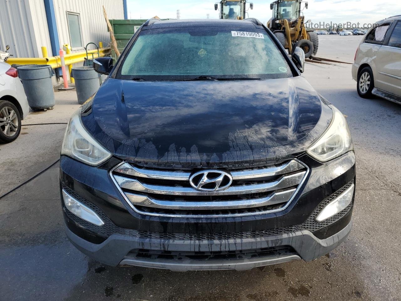 2014 Hyundai Santa Fe Sport  Black vin: 5XYZW3LA6EG229909