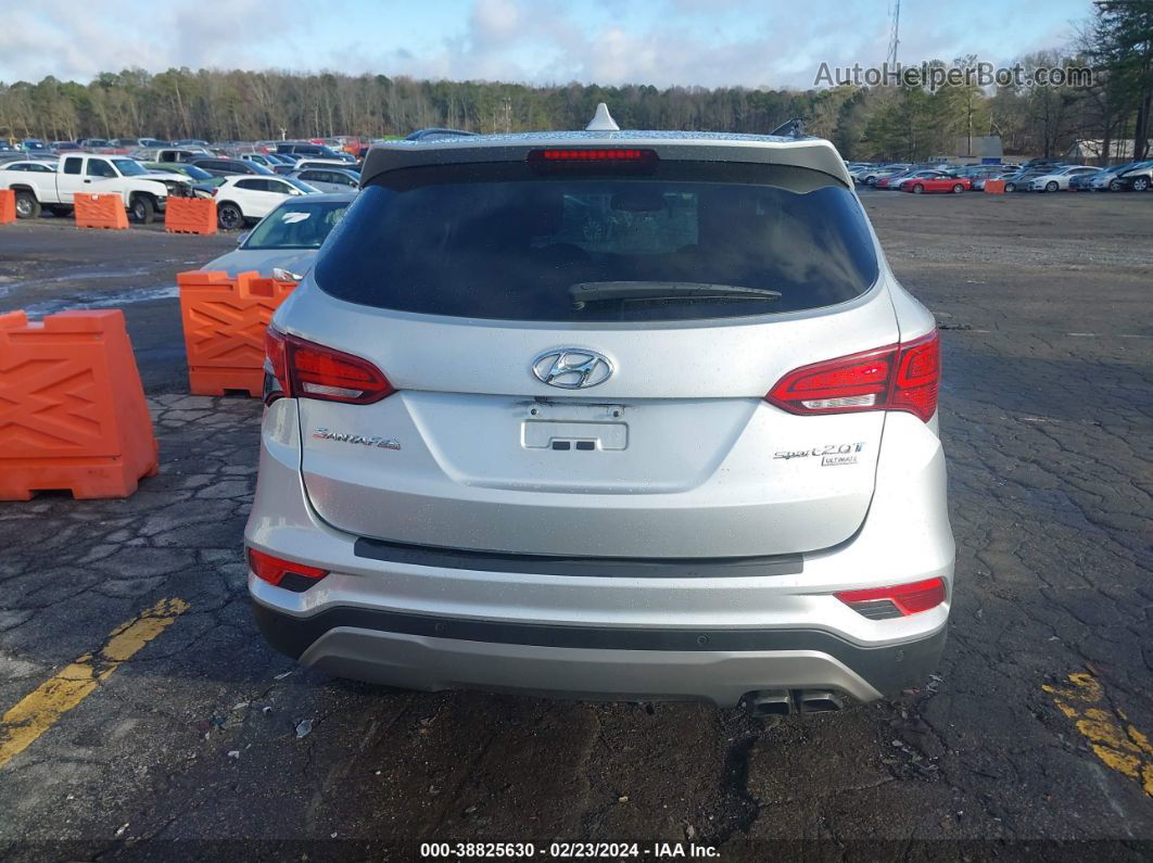 2018 Hyundai Santa Fe Sport 2.0t Ultimate Silver vin: 5XYZW4LA1JG508488