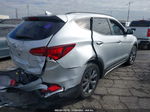 2018 Hyundai Santa Fe Sport 2.0t Ultimate Silver vin: 5XYZW4LA2JG508077