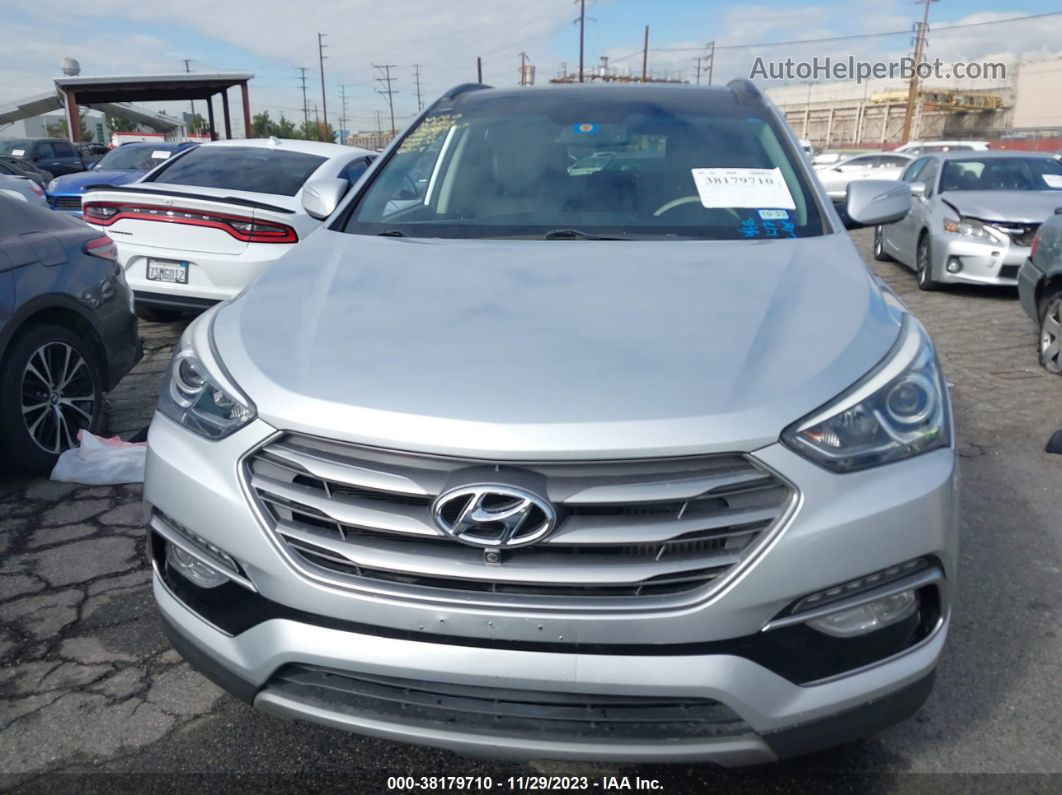 2018 Hyundai Santa Fe Sport 2.0t Ultimate Silver vin: 5XYZW4LA2JG508077