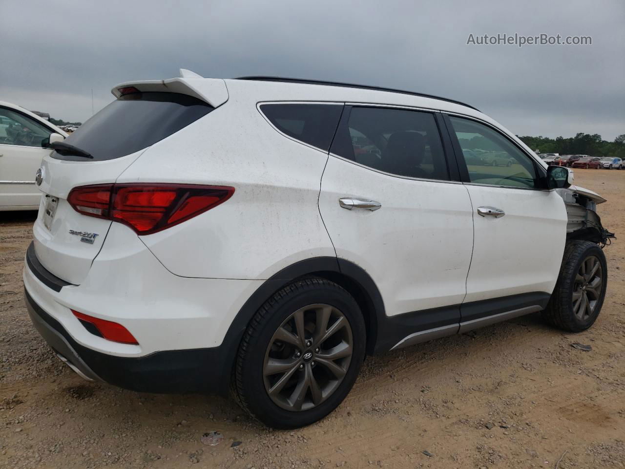 2018 Hyundai Santa Fe Sport  Белый vin: 5XYZW4LA2JG535411