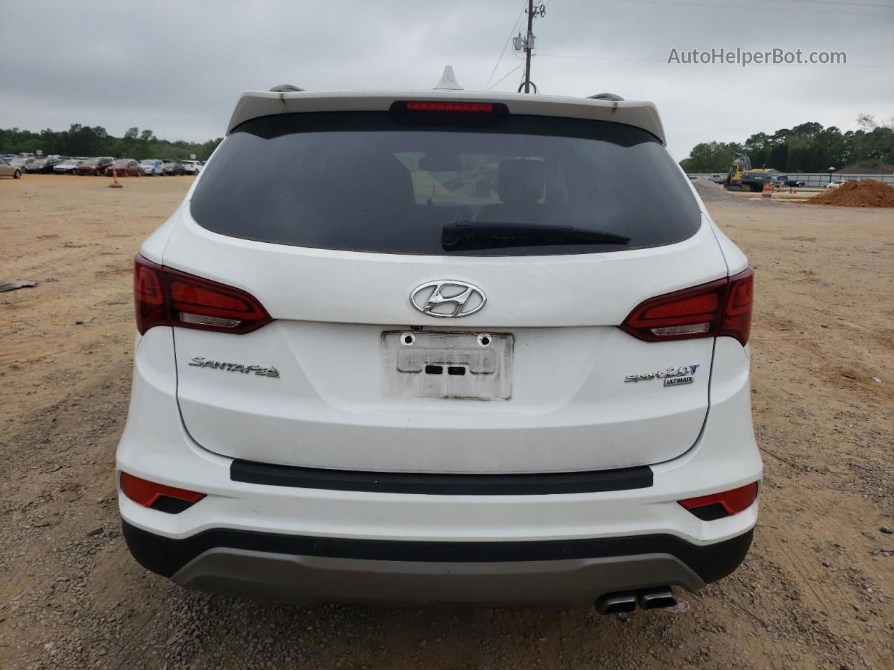 2018 Hyundai Santa Fe Sport  Белый vin: 5XYZW4LA2JG535411