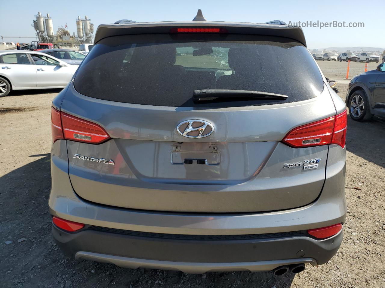 2015 Hyundai Santa Fe Sport  Gray vin: 5XYZW4LA3FG266648