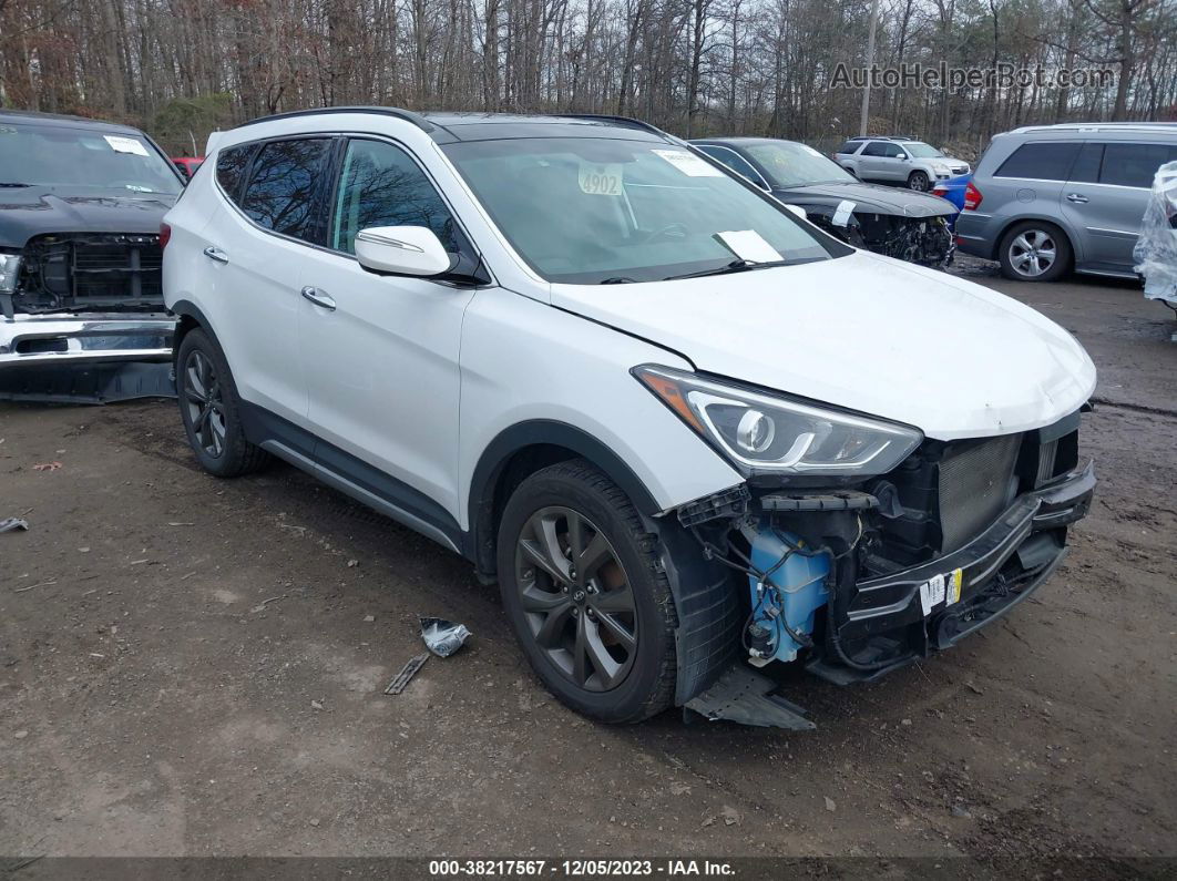 2018 Hyundai Santa Fe Sport 2.0t Ultimate White vin: 5XYZW4LA3JG513613