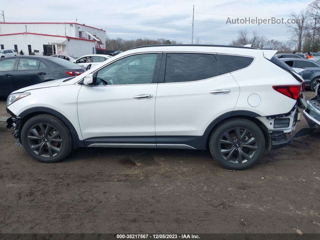 2018 Hyundai Santa Fe Sport 2.0t Ultimate White vin: 5XYZW4LA3JG513613