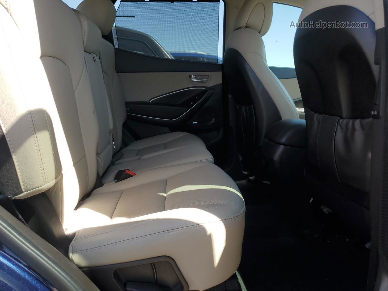 2018 Hyundai Santa Fe Sport  Синий vin: 5XYZW4LA3JG542786