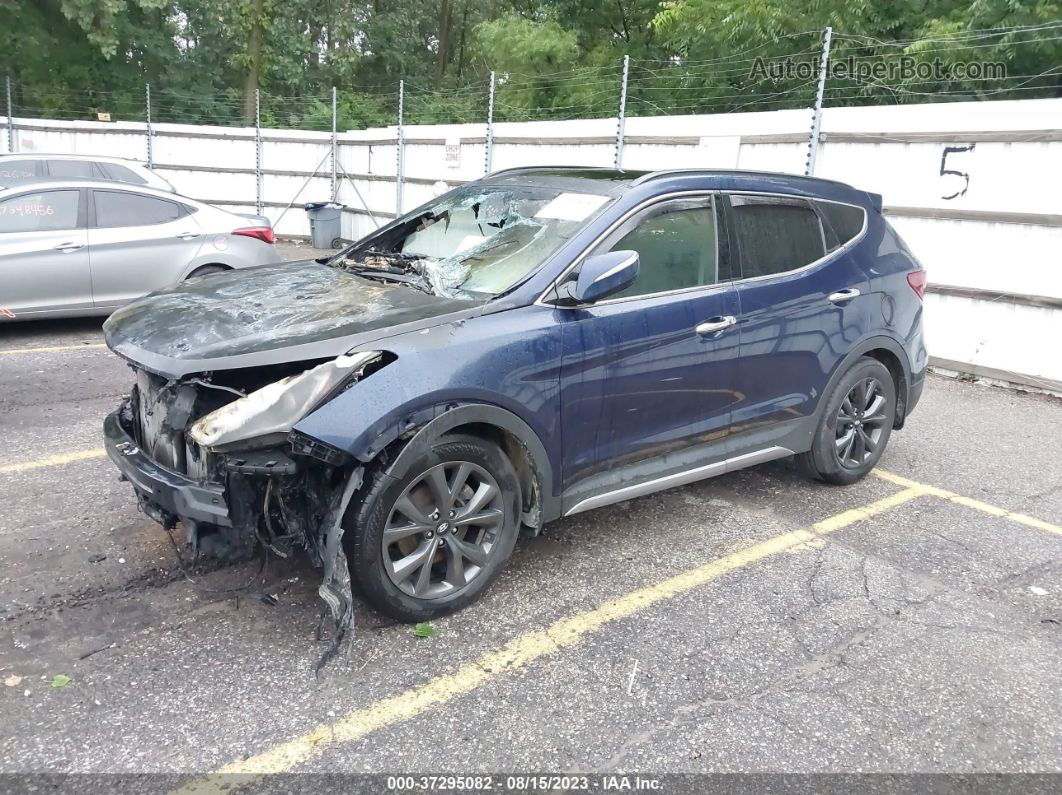 2018 Hyundai Santa Fe Sport 2.0t Ultimate Blue vin: 5XYZW4LA5JG505206